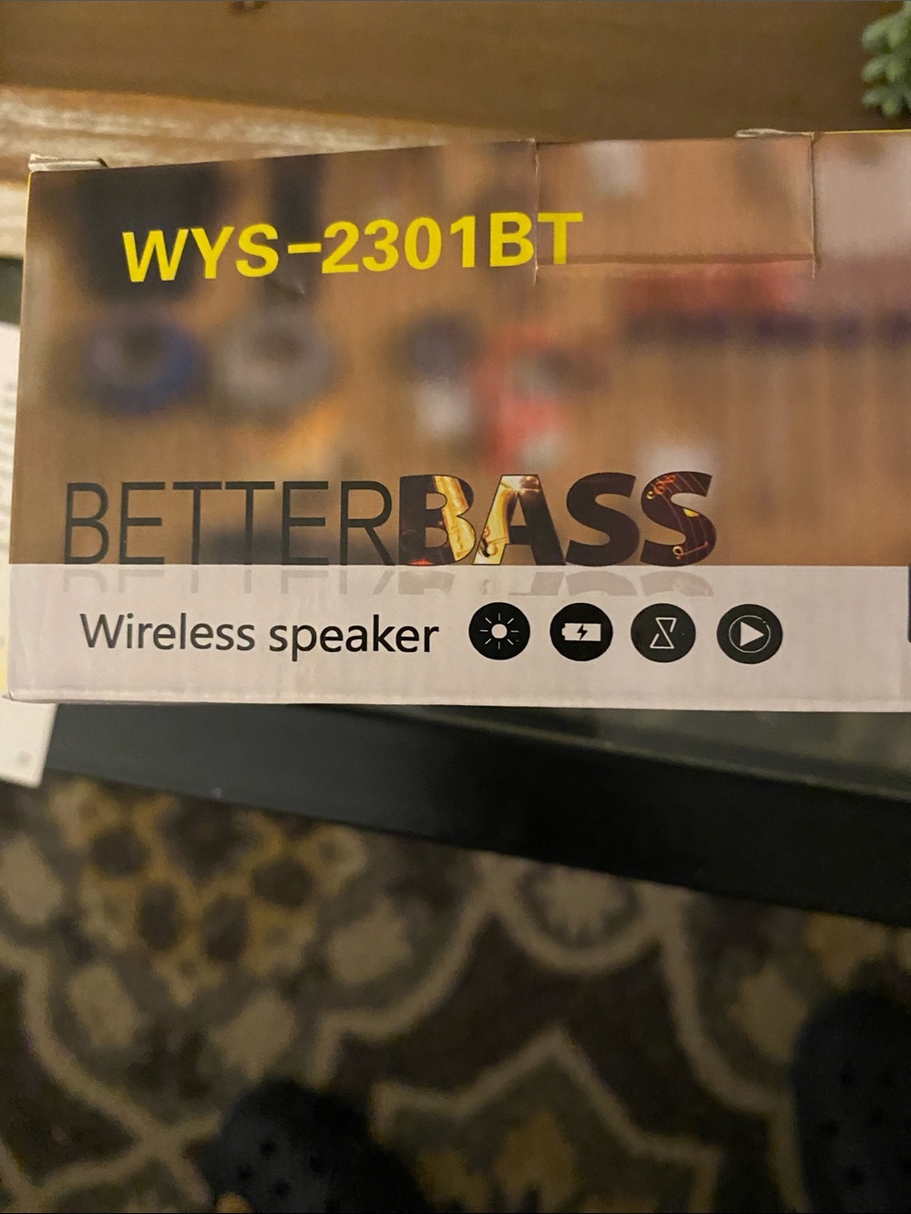2- BETTERBASS WYS-2301BT Wireless Speakers - Black